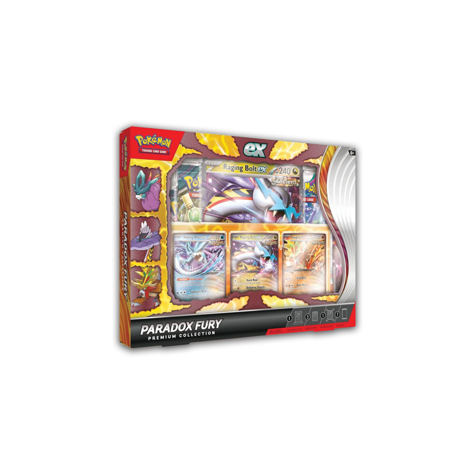Pok mon tcg paradox fury premium collection troll x
